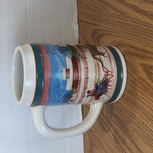 Miller High Life Beer Stein To The Best Holiday Traditions Christmas Ceramic Mug